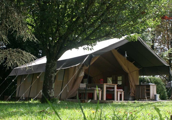 Safaritent te huur Camping le Couderc